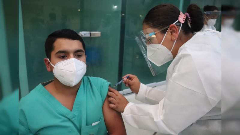 Inicia IMSS aplicación de la segunda dosis de la vacuna Covid-19 en Michoacán 
