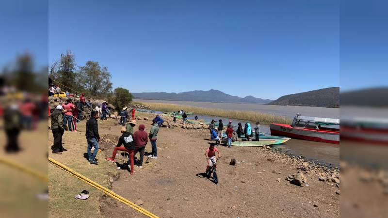 Padre e hija desaparecidos en el Lago de Pátzcuaro, habrían muerto ahogados: PCM  
