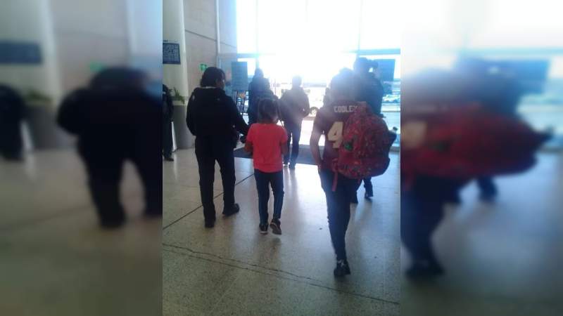 Rescatan en Terminal de Autobuses, cinco niños chiapanecos que viajaban con dos desconocidos  