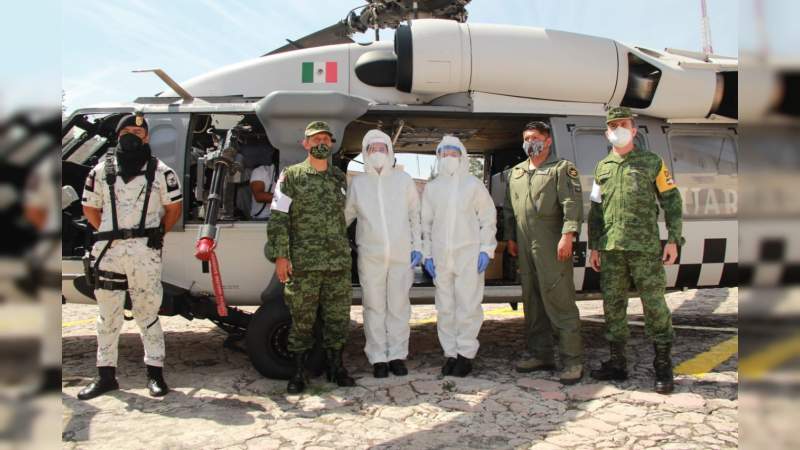 Arriban a Morelia, Michoacán 14,625 dosis de vacuna contra el COVID-19