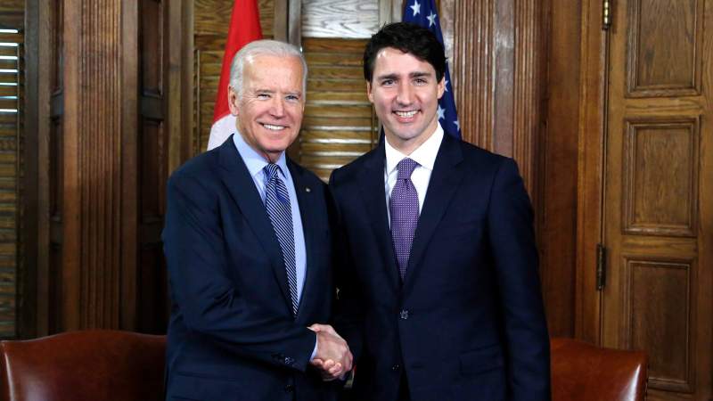 Estados Unidos no tiene amigo más cercano que Canadá: Biden tras primera reunión con Trudeau  