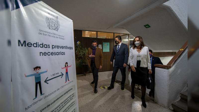 IMSS y UMSNH acuerdan trabajo coordinado para obtener la vacuna contra el Covid-19
