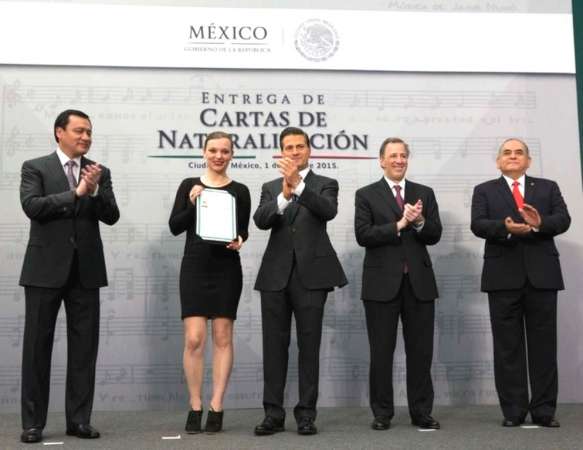 Destaca peña Nieto aportación de extranjeros al desarrollo nacional 