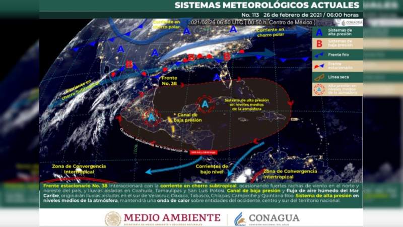 Invita PC a tomar precauciones ante temperaturas altas en la entidad 