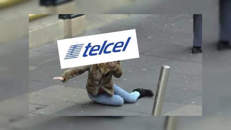 Se cae Telcel, pero no las redes, aquí los mejores memes