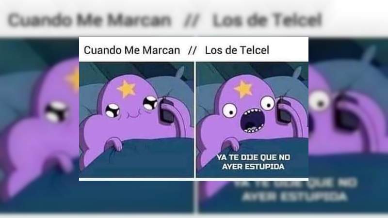 Se cae Telcel, pero no las redes, aquí los mejores memes