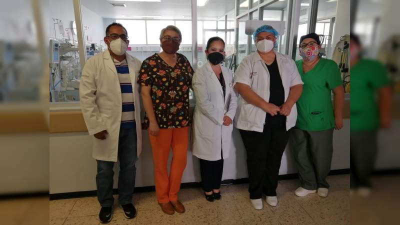 Obtiene reacreditación en Cuidados Intensivos Neonatales, el hospital general de Uruapan
