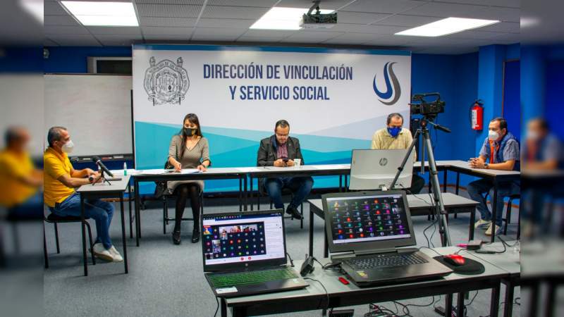 UMSNH realiza de manera virtual liberación de servicio social 