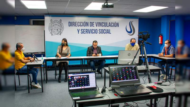 UMSNH realiza de manera virtual liberación de servicio social 