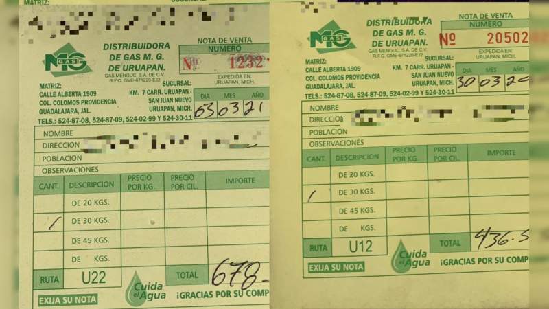 Gas doméstico ha subido 35% en un año en Uruapan    