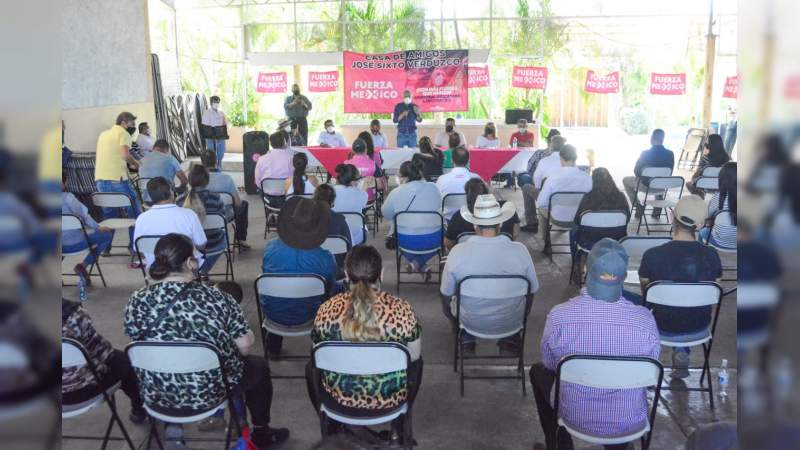 Militantes del PES y PRD también brindan su apoyo a Cristóbal Arias