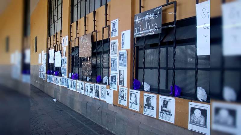 Se manifiestan familiares de personas desaparecidas en Celaya, Guanajuato
