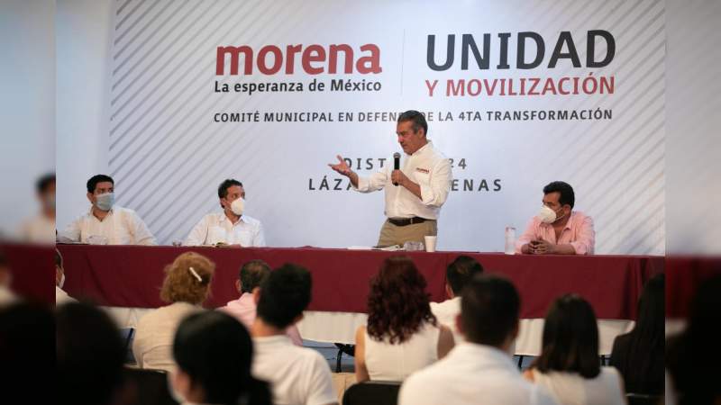 Avanza consolidación de Comités en Defensa de la 4T: Raúl Morón 