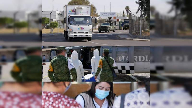 Iniciará vacunación contra COVID-19 en Uruapan, Zamora, Lázaro Cárdenas y Cd. Hidalgo 