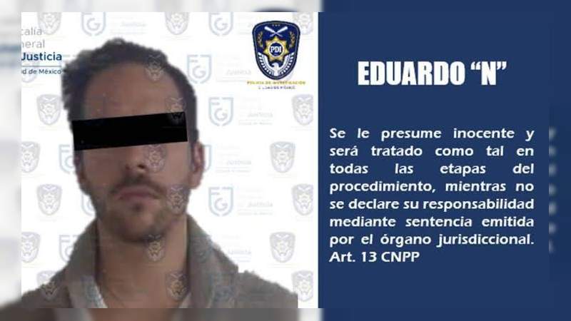 Presunto responsable de la violación de la actriz Daniela Berriel es detenido 