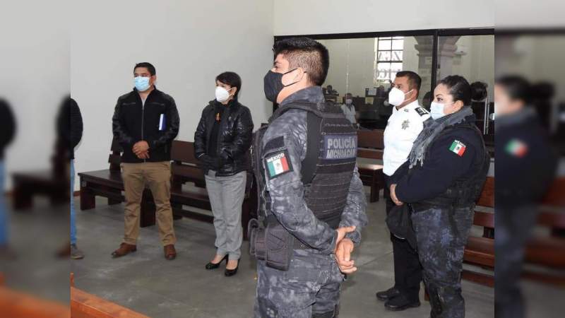 Brinda Gobierno de Morelia asesoría a Peribán sobre su sistema de Justicia Cívica 