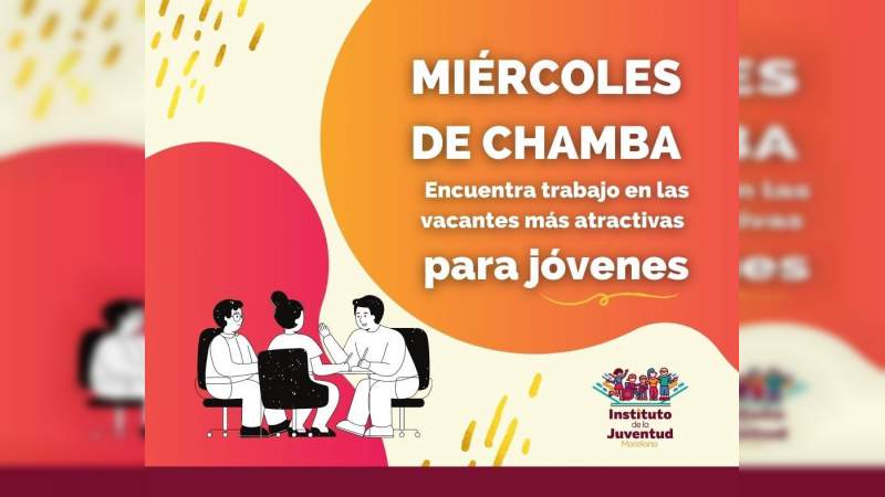 Encuentra tu nuevo trabajo con "Miércoles de Chamba" IJUM 