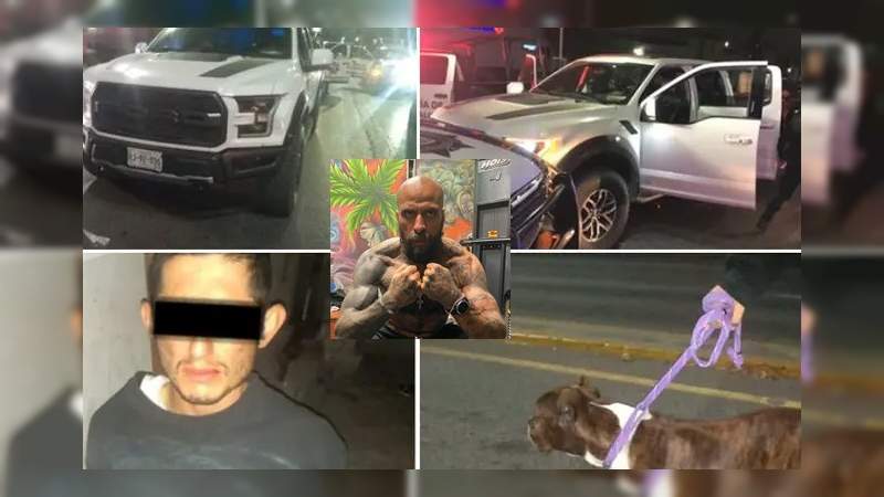 Detienen presunto sujeto que le robo la camioneta y el Pitbull  al “Babo” 