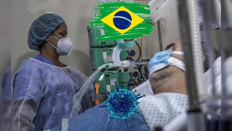 Brasil continúa en crisis por el Covid-19, rompe récord de muertos en un día 