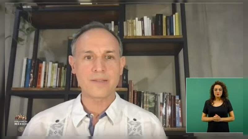 De manera virtual regresa a conferencia López-Gatell; continúa siendo positivo por Covid-19 