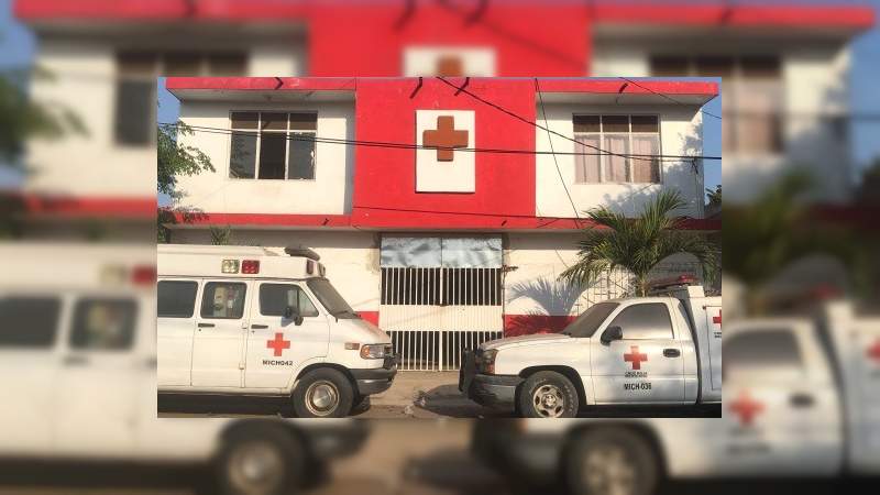 Cruz Roja delegación Apatzingán, se prepara para reabrir sus puertas a la población 