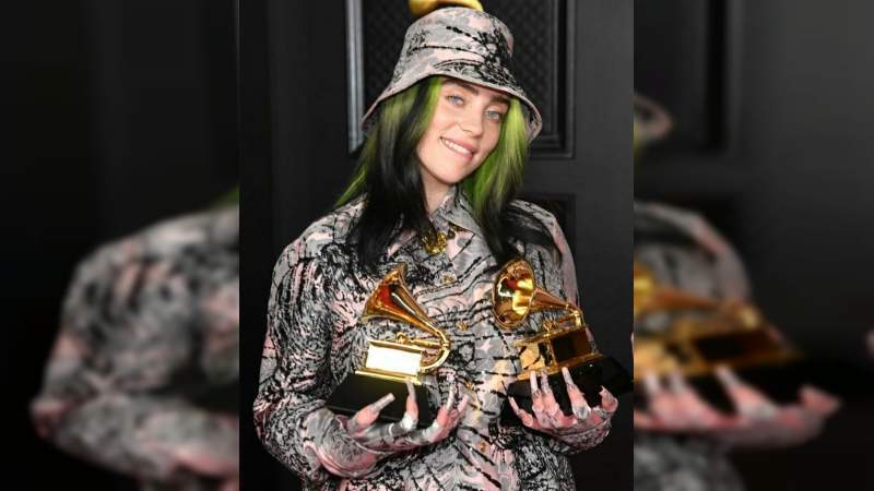 Billie Eilish, la máxima ganadora de los Grammy a la Grabación del año 