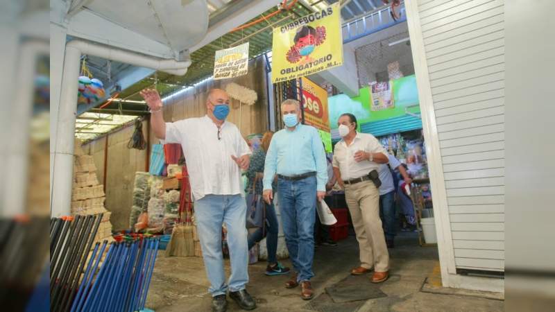 Vacunación anticovid en Morelia nos pone en ruta para reactivar la economía: Alfredo Ramírez