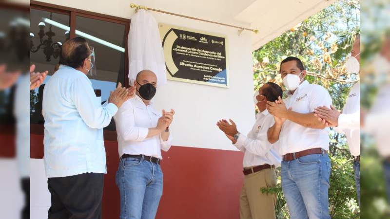 Inaugura SEE obras de infraestructura en escuelas de Lázaro Cárdenas