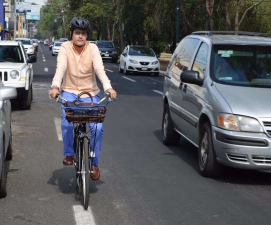 Campaña Lunes en Bici aceptada entre los michoacanos 