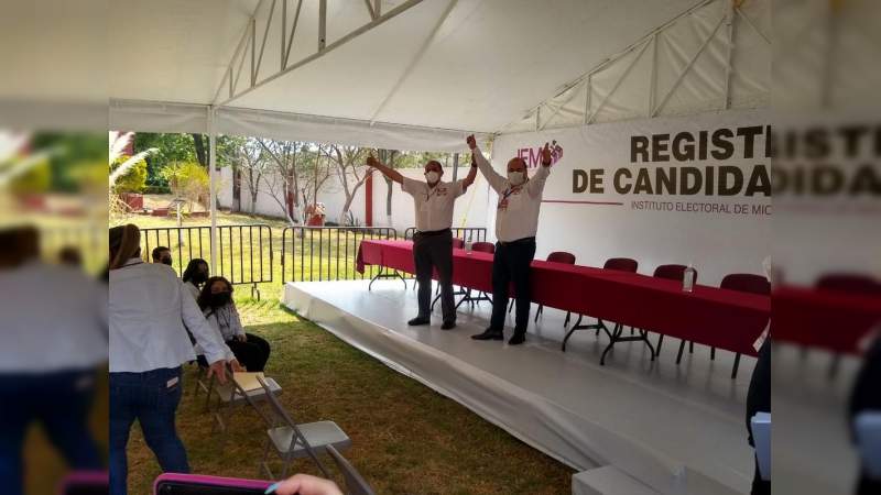 Se registra Abraham Martínez como candidato al Gobierno de Michoacán por RSP 