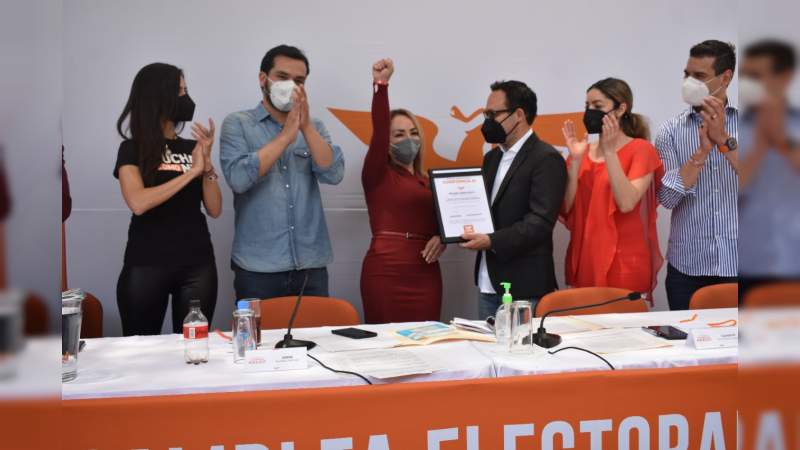 Mujeres seremos protagonistas en esta contienda: Mercedes Calderón García 