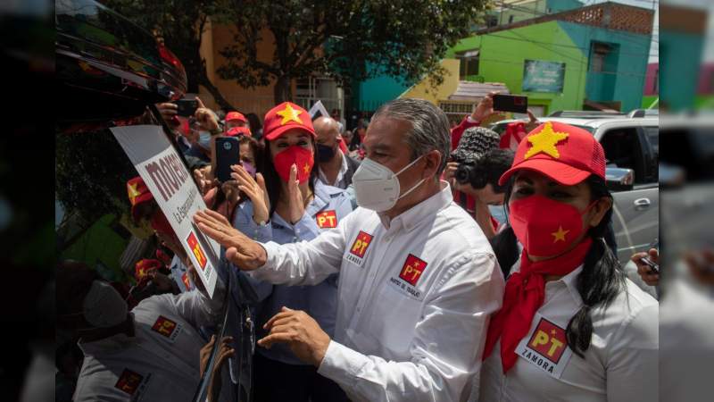 Morena y PT, en alianza por reivindicación de la izquierda en Michoacán: Raúl Morón 
