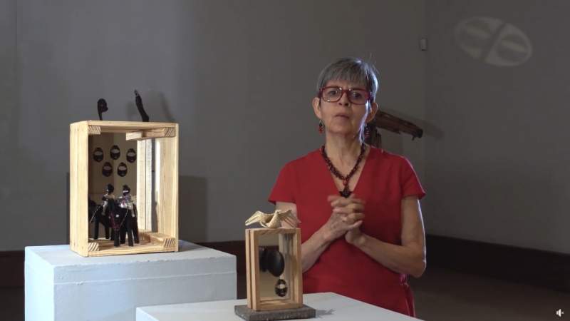 Presenta Carmen M. Genis “ReflejArte-RebelArte”, muestra escultórica ya disponible en Clavijero