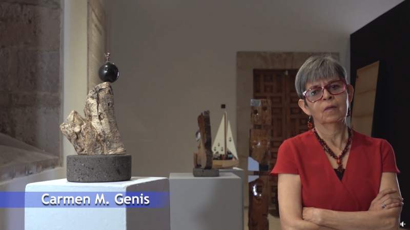 Presenta Carmen M. Genis “ReflejArte-RebelArte”, muestra escultórica ya disponible en Clavijero