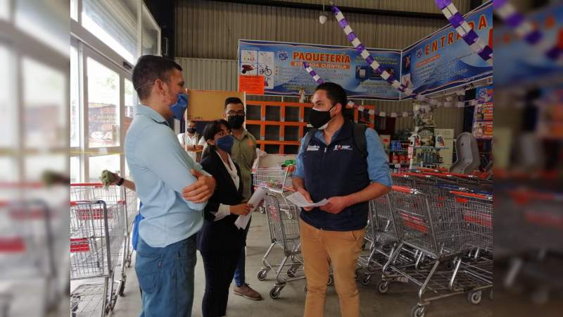 9 establecimientos fueron suspendidos en Morelia, por Guardianes de la Salud  