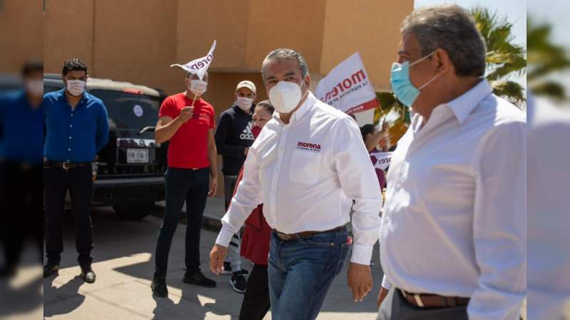 Morena se ha quedado sin candidato en Michoacán: Víctor Manuel Manríquez 