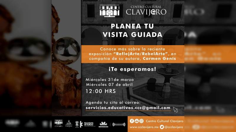 Centro Cultural Clavijero ofrecerá visitas guiadas durante vacaciones de Semana Santa 