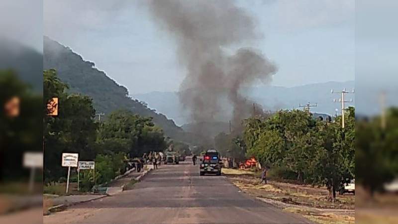 Se registran balaceras en Aguililla: Se presumen varios ejecutados 