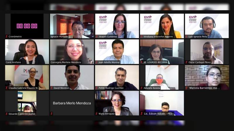Documentación  electoral que se utilizará el próximo 6 de junio, aprobada por el IEM 