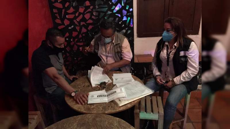 Guardianes de la Salud realizan operativos por semana santa en bares y antros 