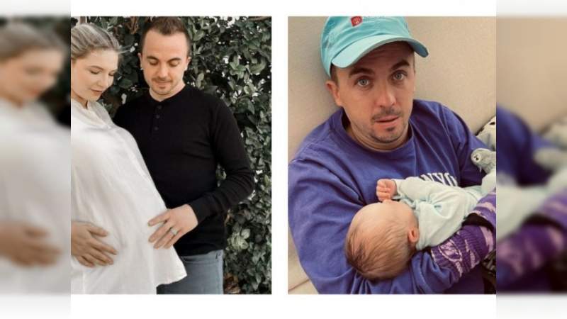 El actor Frankie Muniz "Malcolm" se estrena como papá de un niño 