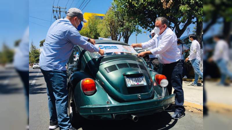 Arranca campaña Carlos Quintana  
