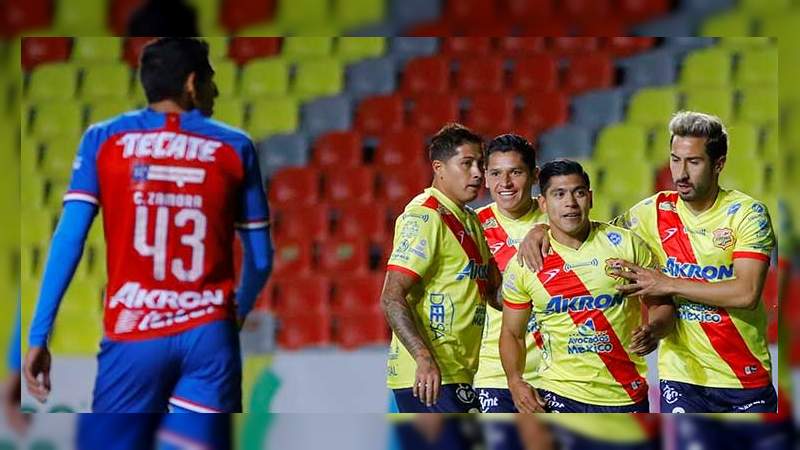 El Atlético Morelia se impuso al Tapatío sin despeinarse y recobró el liderato del torneo 