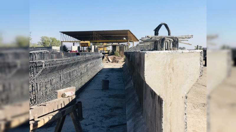 SUOP supervisa armado y habilitado de acero en columnas del puente elevado Av. Siervo de la nación 