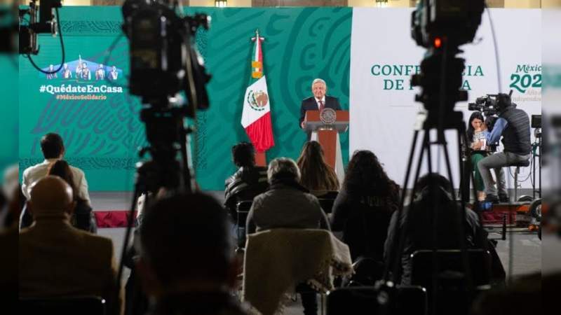 AMLO: "Hay condiciones para el regreso a clases" 