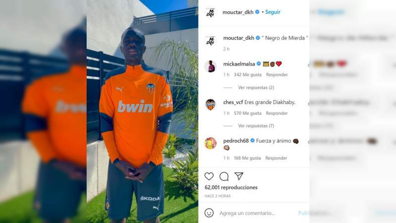 Diakhaby: "Es intolerable, me ha dolido muchísimo", el jugador del Valencia hablo después de haber recibido insultos racistas 