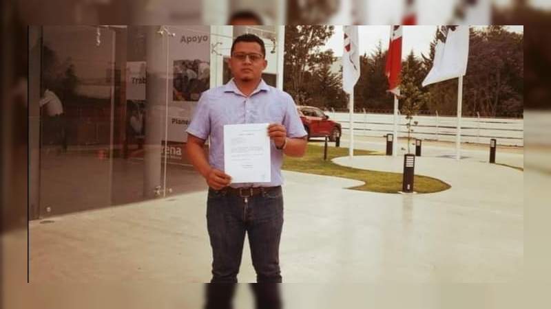 Renuncia Ebenezer Verdía a la candidatura por la alcaldía de Aquila, Michoacán 