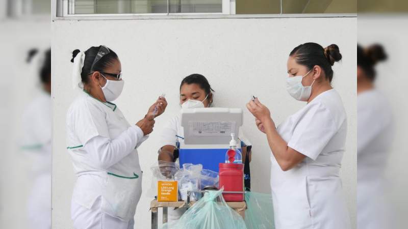 En Morelia, seguirá vacunación a adultos mayores