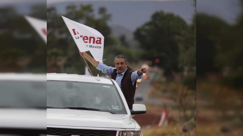 Morón será el candidato de Morena y gobernador de Michoacán, insiste su equipo jurídico 