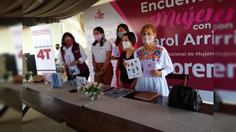 Mujeres morenistas presentan la Agenda de las Mujeres MORENA 2021 